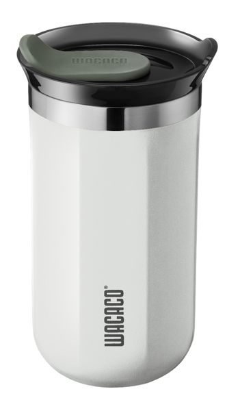 Wacaco Octaroma Vacuum Insulated Travel Mug - Lungo 300ml (White)