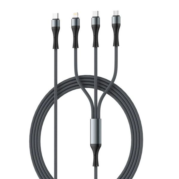 LDNIO LC94C 3-in-1 120cm Fast Charging Data Cable 100W