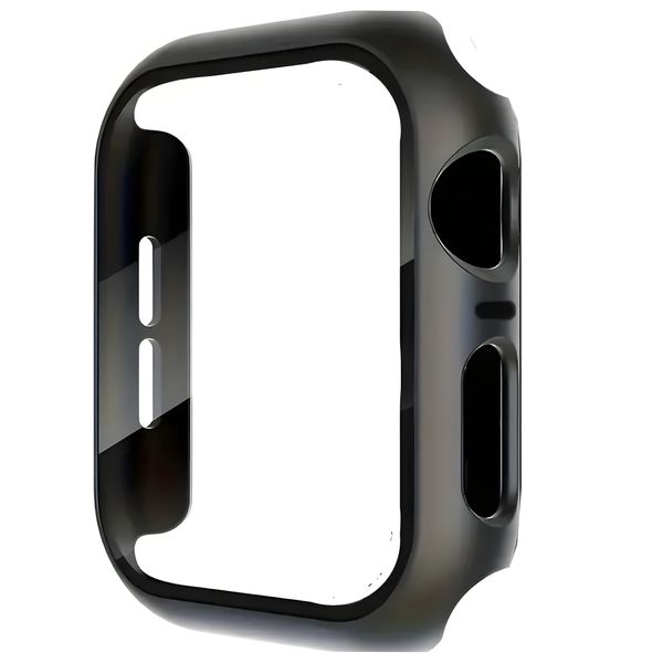 Watch Case with Tempered Glass Screen Protector Compatible with Apple- 41mm
