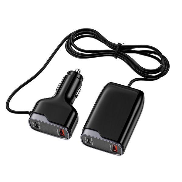 Astrum PD102W Dual USB Car Charger with 1.8m Extention - Pro Go PD100