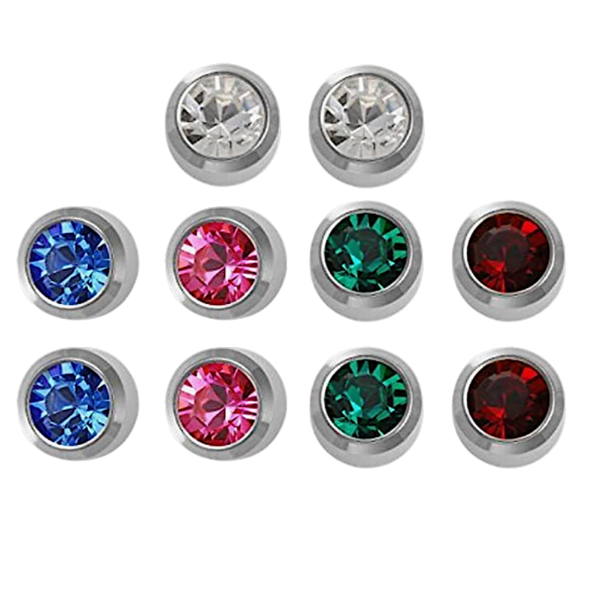 5 Pairs of Sterilised Studs - Colour Burst for Ears | Shop Today. Get ...