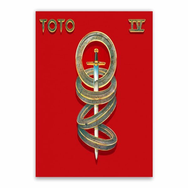 Toto Band Album Cover Poster - A1