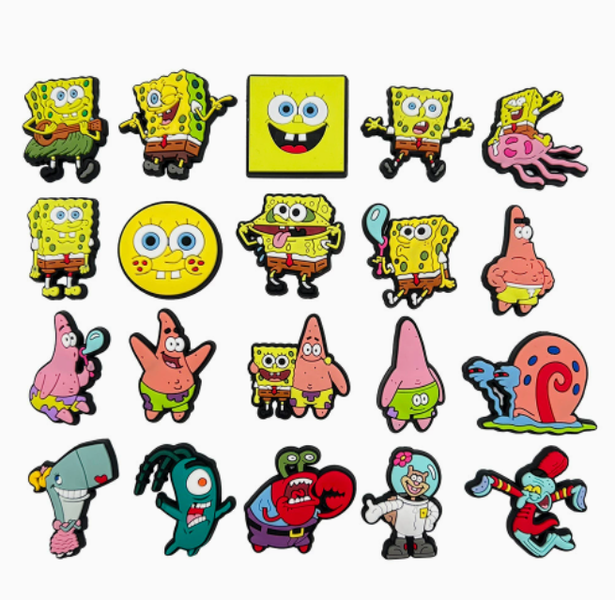 Cute and Stylish SpongeBob SquarePants Accessories - 12 Pack