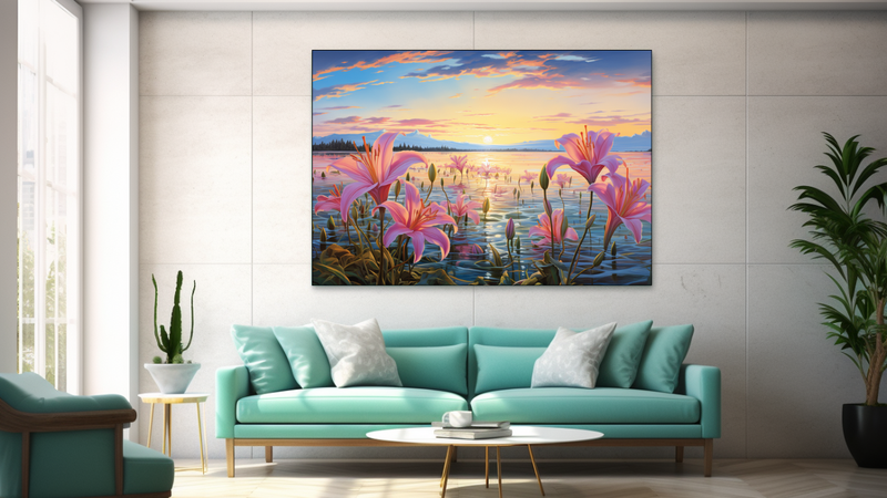Canvas Wall Art - Lily Horizon Abstract - JT0116