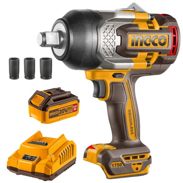 Ingco - Cordless Impact Wrench (3/4" Drive) With image