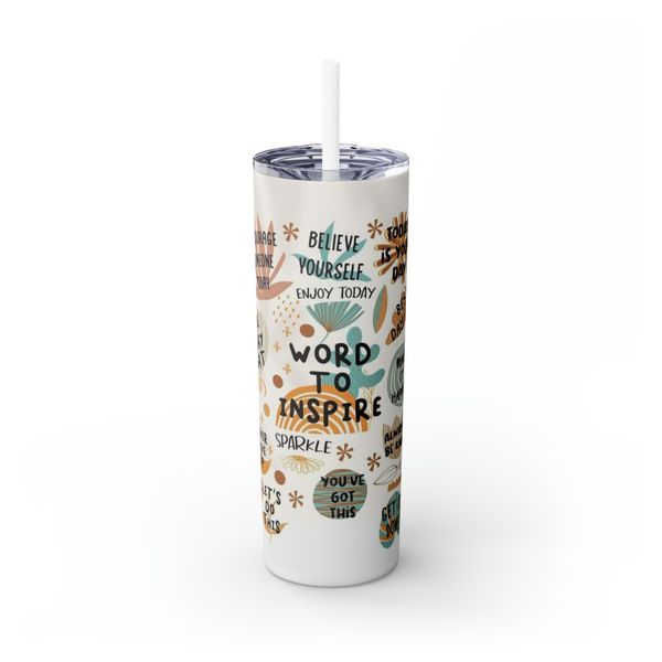 Word to Inspire 600ml Double Walled Tumbler