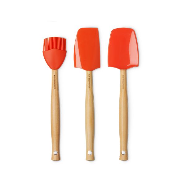 Le Creuset Set of 3 Craft Spatulas - Flame