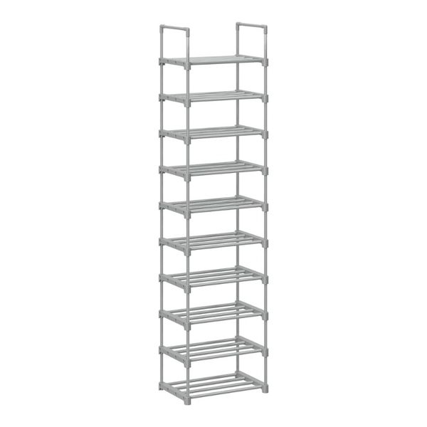 Songmics 10-Tier Metal Shoe Rack Storage Organiser Shelf