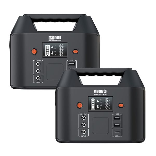 2 x Magneto 150W Portable Power Station