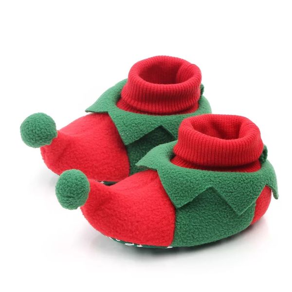 Baby Christmas Elf Shoes