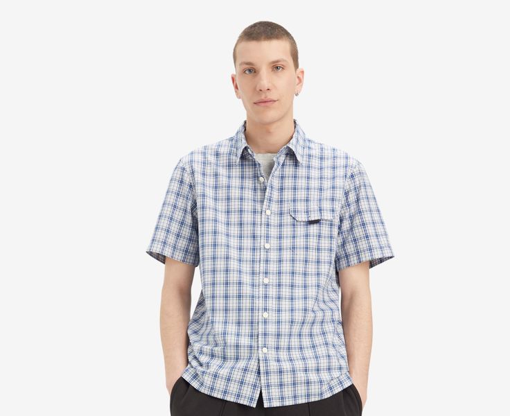 Presidio Patch Shirt Sea Moss