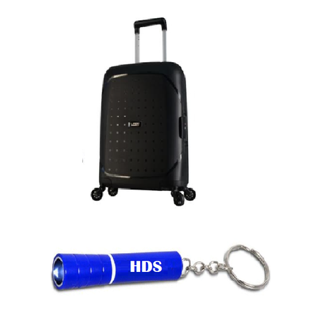 Voss 56cm Lockable Hard Shell Travel Suitcase with HDS Torch | Shop Today.  Get it Tomorrow! | takealot.com