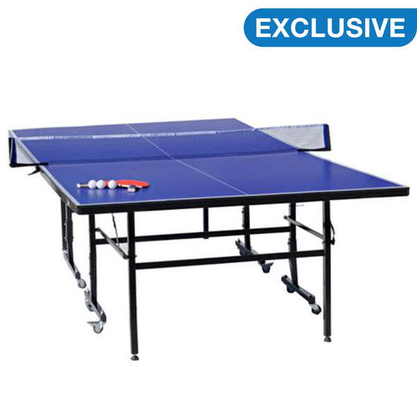 GetUp Premium Hybrid Table Tennis and Ping Pong Table with Wheels