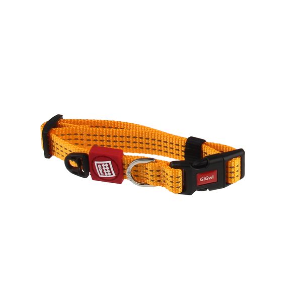 Gigwi Reflective Dog Collar - Yellow
