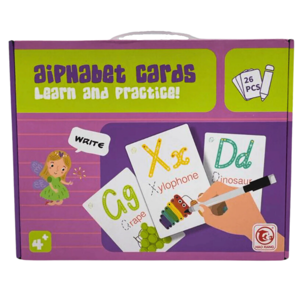 Learn and Practice - Alphabet cards - 26 Piece