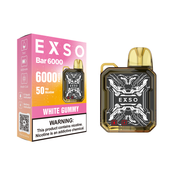 Exso Bar 6000 White Gummy
