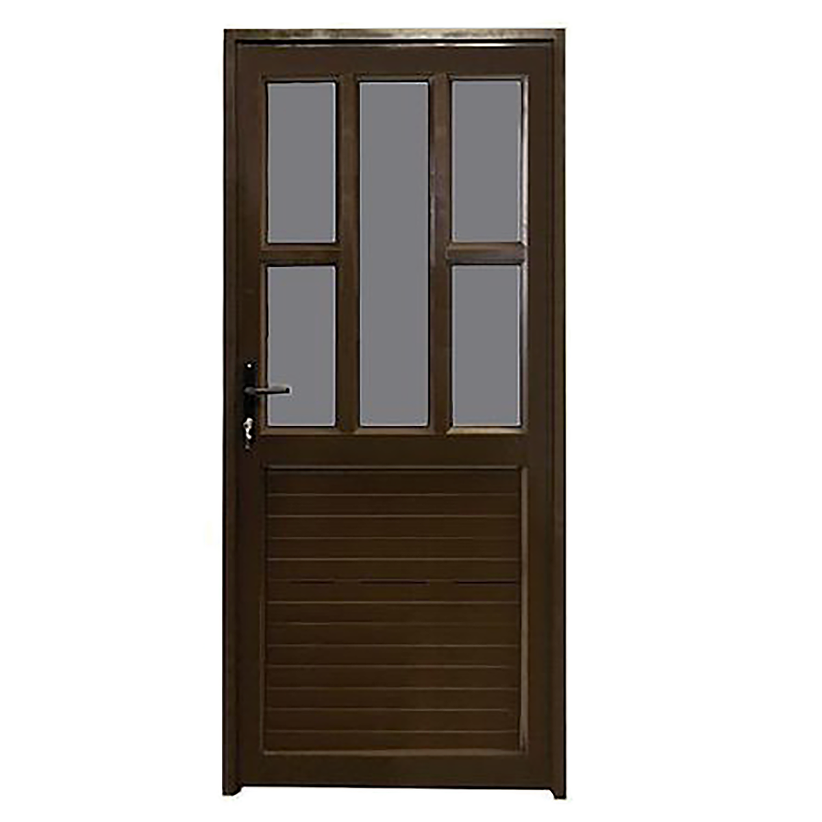 5 Panel Full Aluminium Door with Frame