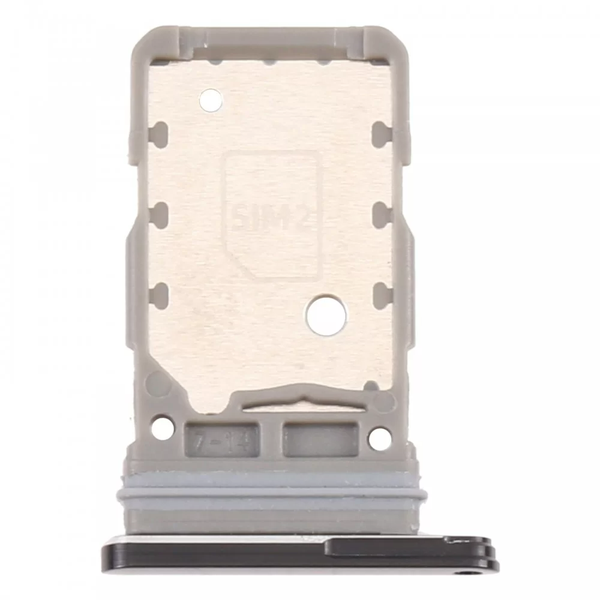 Sim Tray + SD Card Tary for Samsung S21/S21 Plus/S21 Ultra (Black)