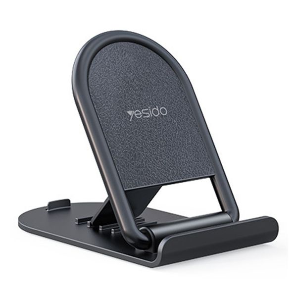 YESIDO C141 Folding Hands-free Phone Holder Adjustable Desktop Stand