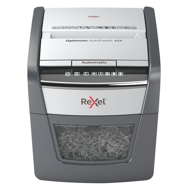Rexel Optimum AutoFeed+ 45X Automatic Paper Shredder Buy Online in