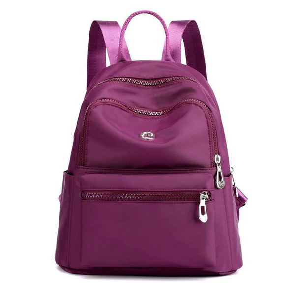Women's travel backpack, large capacity and portable, 28 x 25 x 15cm.