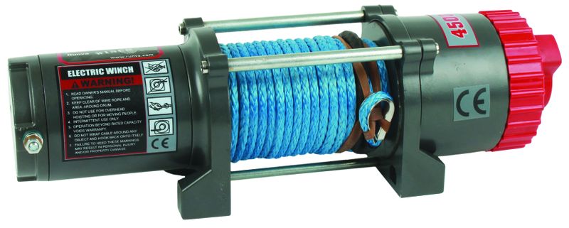 Runva 4500 Pound (2000KG)12V Winch With Synthetic Rope