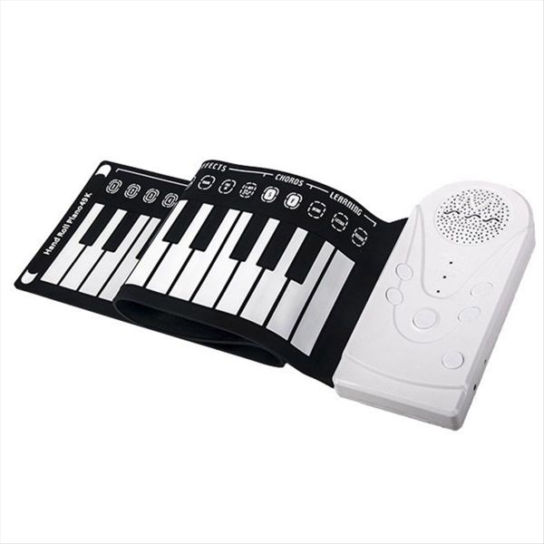 49-Key Hand-Rolled Piano Piano Teaching Instrument White