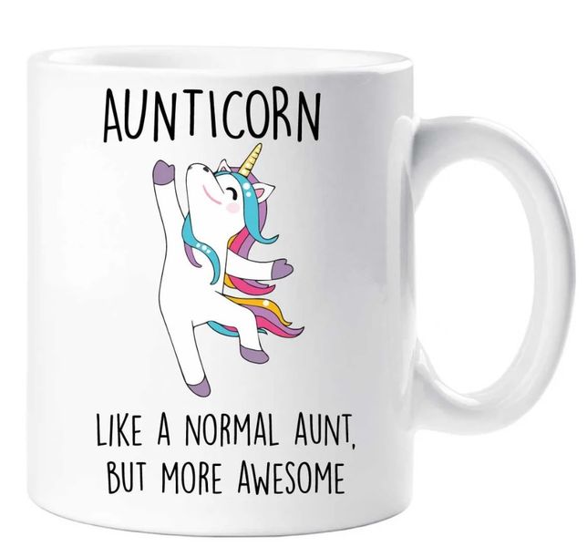 Aunticorn Aunt Gift Mug
