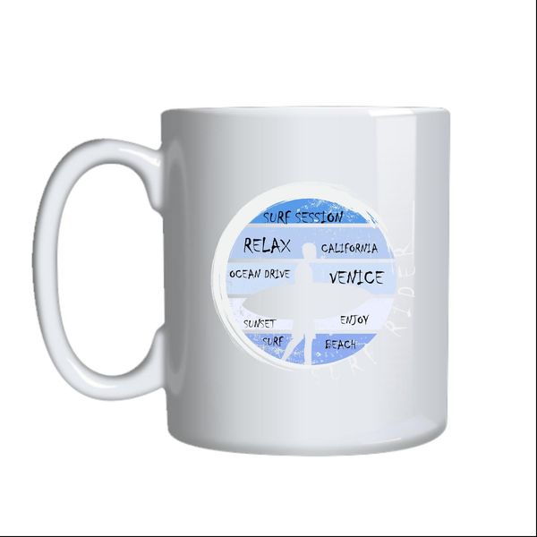Surf Lesson Coffee Mugs Trendy Surfing Lovers Graphic Birthday Present 037
