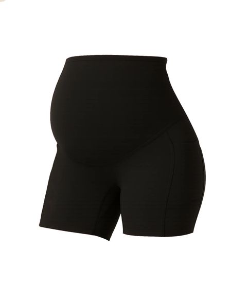 5" Maternity Short Leggings For Women Over Belly Biker Workout Yoga Active