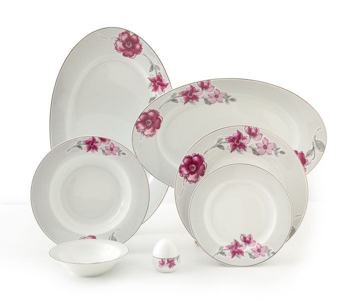 Zarin Home Porcelain - CORDOBA Dinner Set - Italia F series - 28 Piece