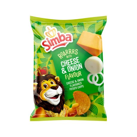 Simba Potato Chips - Cheese & Onion (48 x 36g)