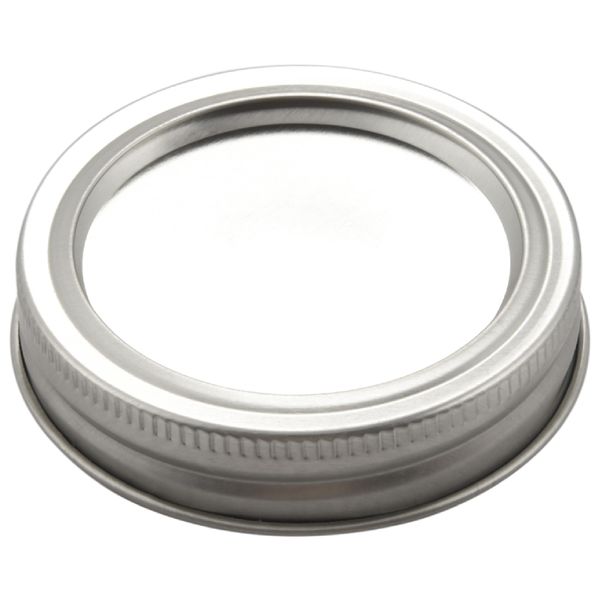 30 Packs Canning Lids for Mason Jar Stainless Steel Lids Split-Type