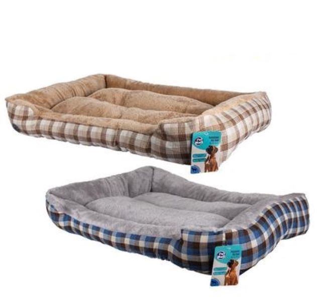 Pet Mall - Rectangular Pet Bed - 90x70x18cm - Set of 2