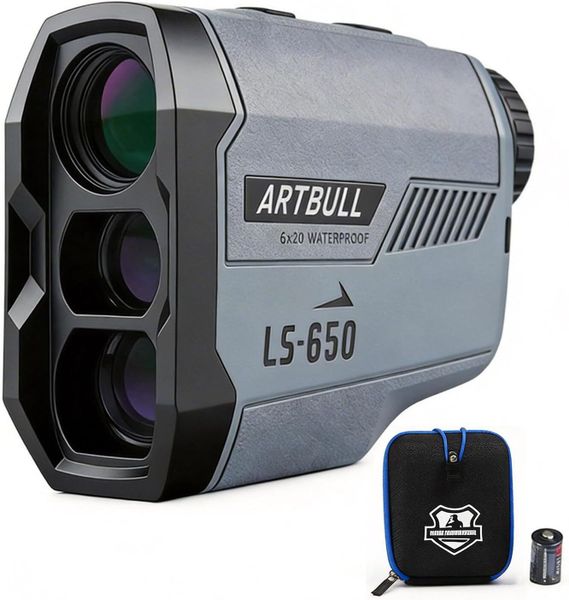 Golf Laser Rangefinder 1000 Yard 6X with Slope and Flag Lock