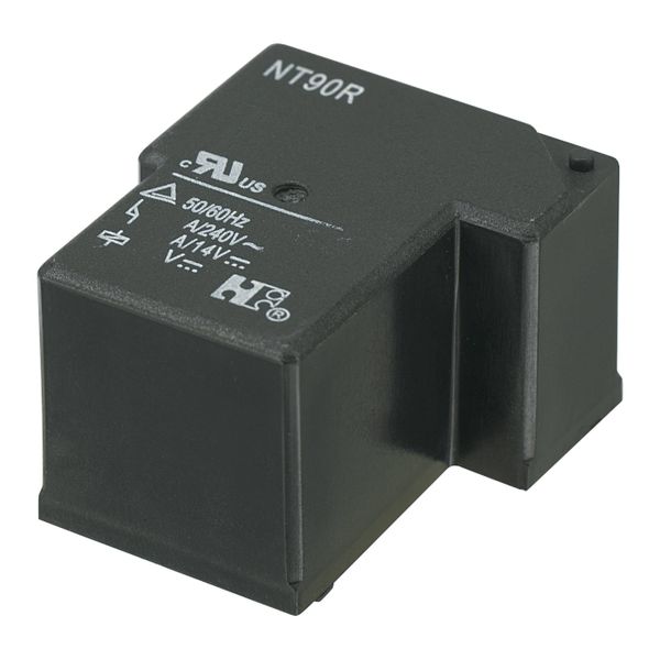 PC Board mount power relay 12vDC coil 40A SPDT contact