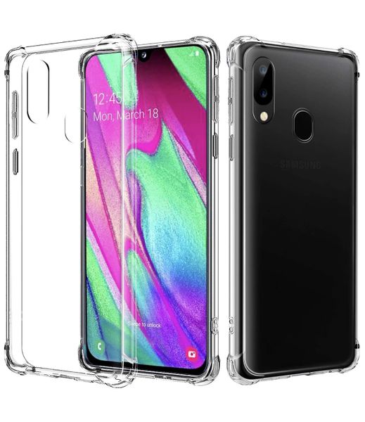 Atouchbo Samsung Galaxy A40 TPU Gel Cover - Clear