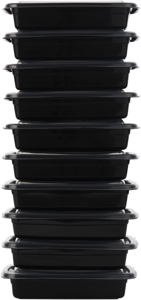 O2 Store Meal Prep Storage Containers - 850ml - Set of 10