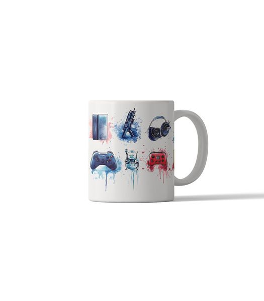 Retro Gaming DSG 14 Printed Coffee Mug