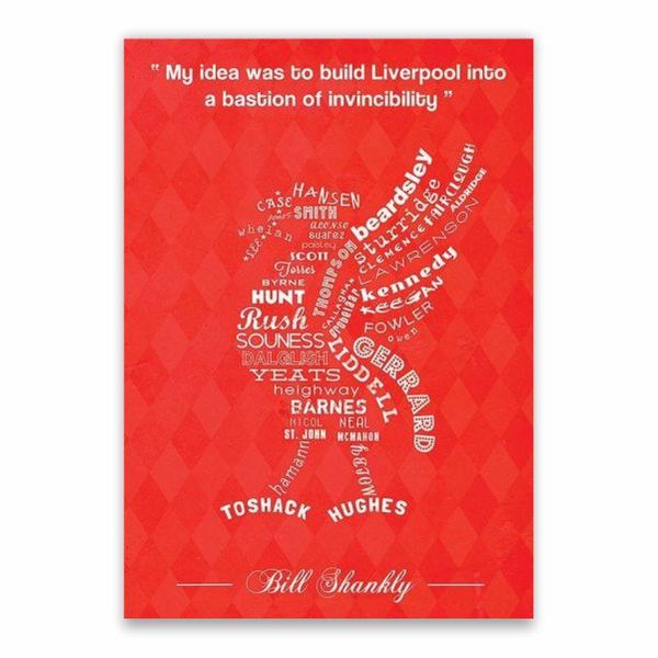 Bill Shankley Quote Poster - A1