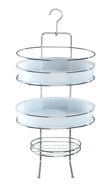 Wenko -Vacuum-Loc Shower Rack With Soap Dish - Milazzo