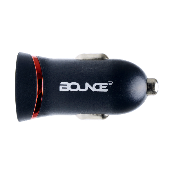 Bounce Voltage Series USB Car Charger - Black