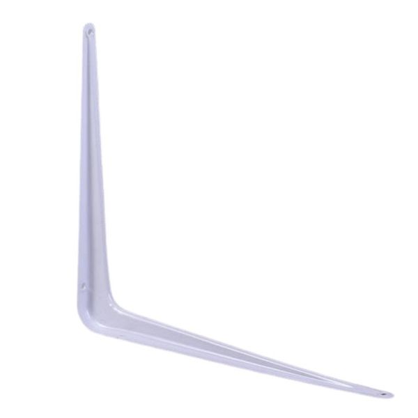 Bulk Pack x 30 Mackie Shelf Bracket 125X150mm White