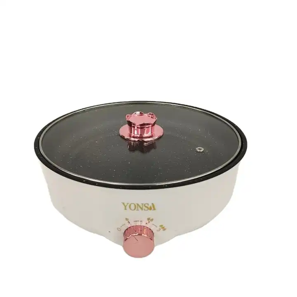 30cm Portable Electric Frying Pan Non Stick Coating