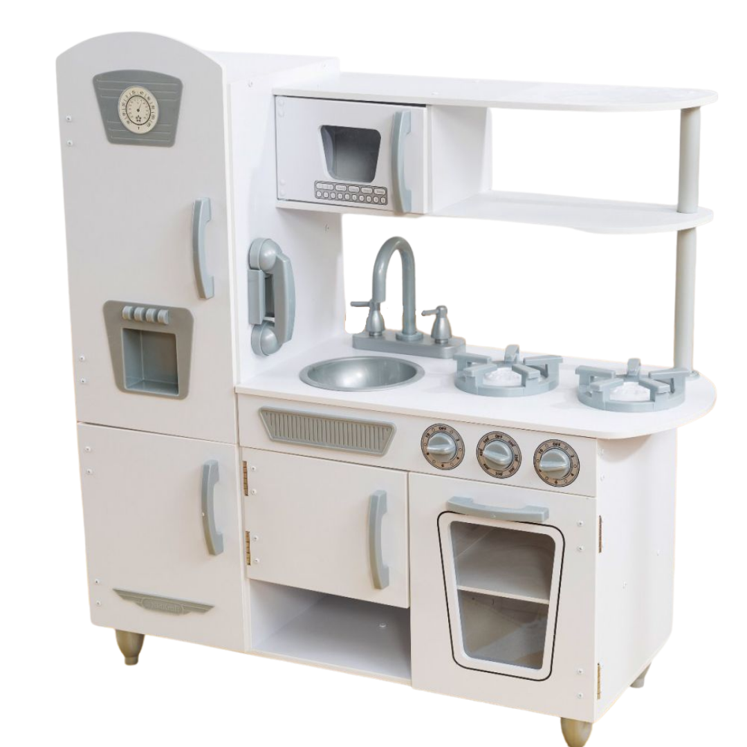 Vintage Play Kitchen - White 