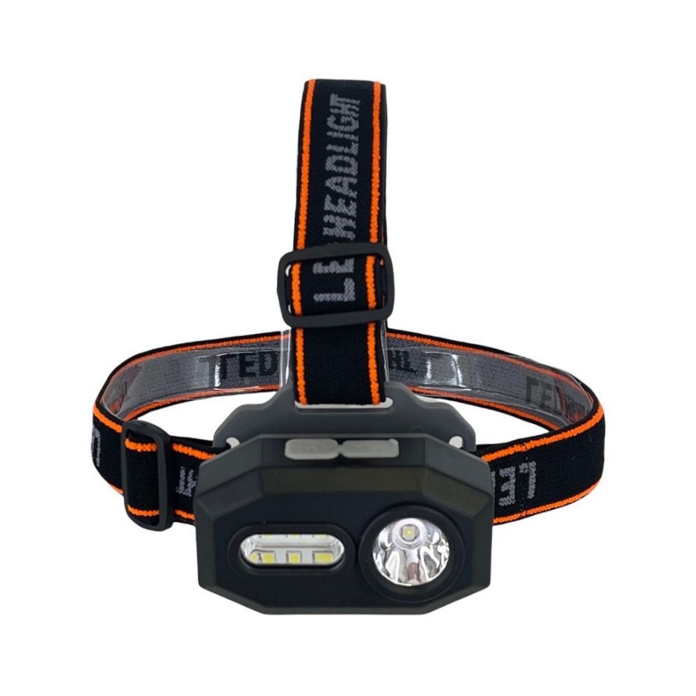 USB Rechargeable Headlamp LED Headlight Torch with 4 Mode Lighting
