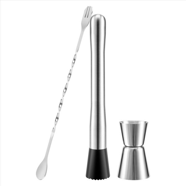 Stainless Steel Cocktail Muddler For Bar Party Wine Cocktail Shaker