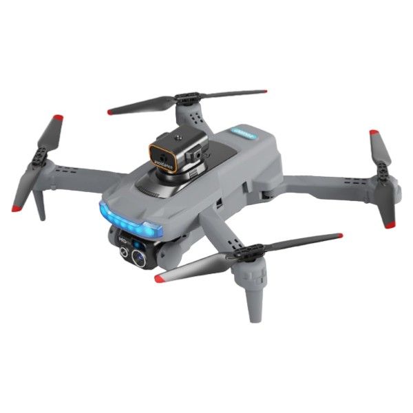 Sleek P15 Professional Intelligent Drone With Foldable Design - Grey
