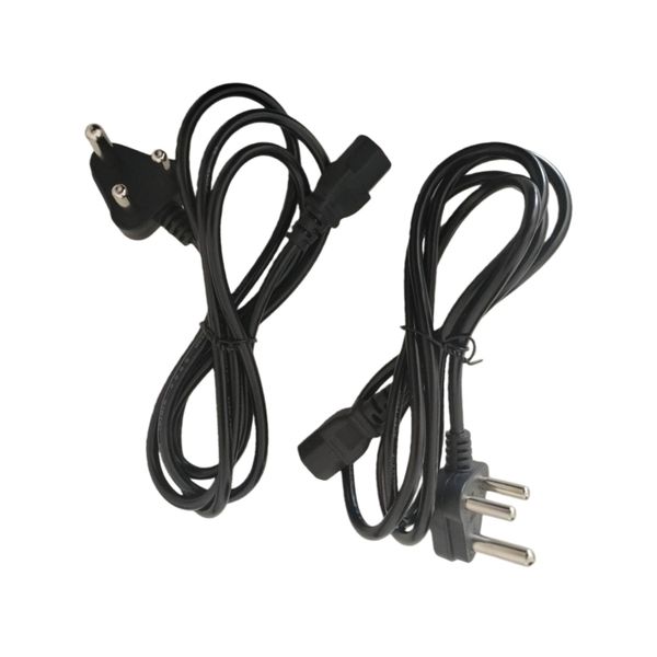 2 Pack 1.8m Power Cable 3-Pin SA Plug to Kettle Cord