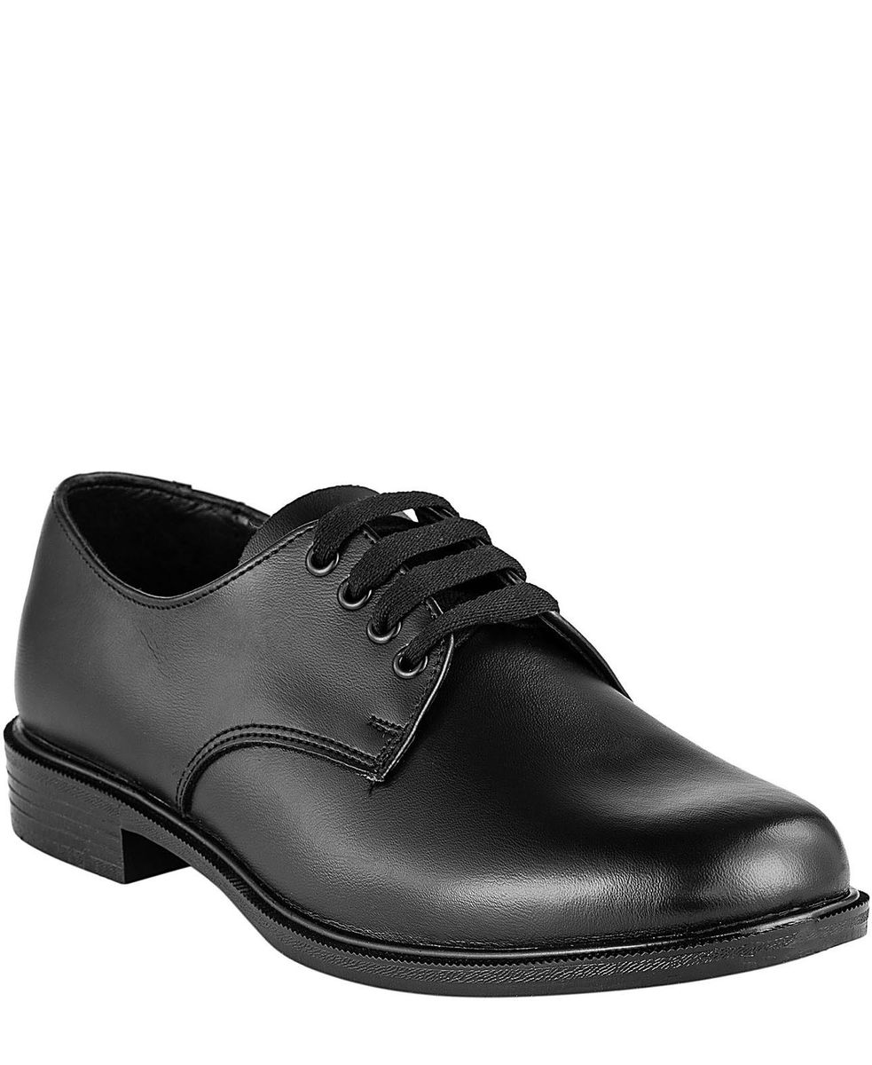 Toughees Hank Boys Lace Up Genuine Leather School Shoe 